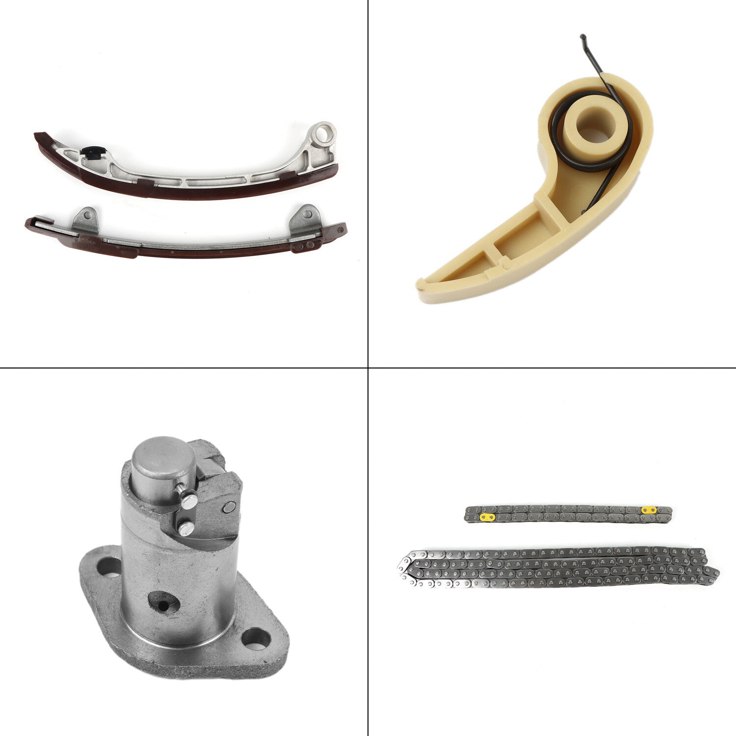 Timing Chain Kit Fit for Toyota for Pontiac DOHC 2.0L 2.4L 16v 1AZFE 2AZFE 01-11