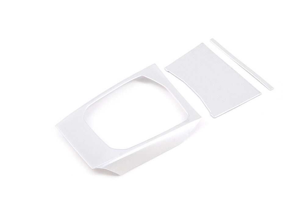Silver ABS Central Console Gear Shift Panel Cover for BMW 3 Series G20 G28 2020+