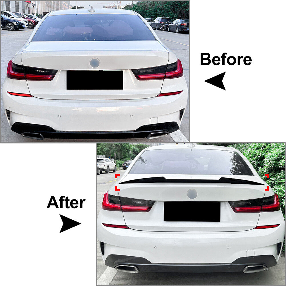 Rear Trunk Spoiler Wing Lip FITS for BMW 3 Series G20 M3 G80 M4 Style