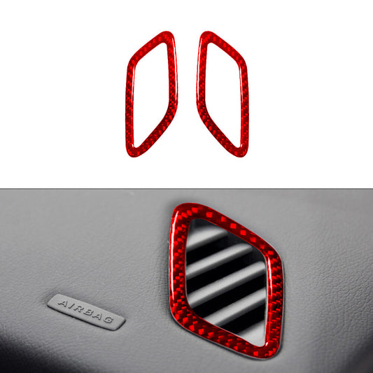 Red Dehumidifier Air Outlet Trim for Mercedes-Benz CLA GLA 2014-2018