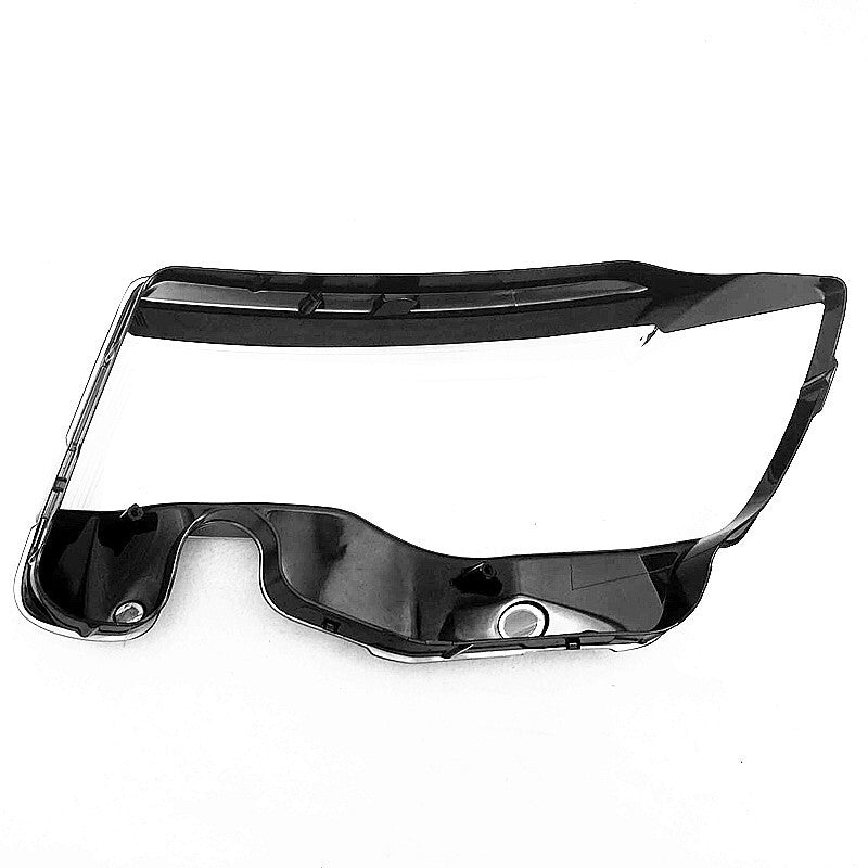 A pair of transparent headlight lens covers for Jeep Grand Cherokee 2014 - 2019