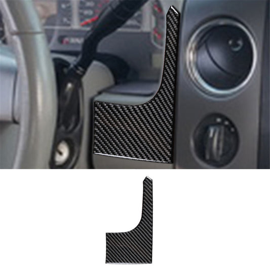 Carbon Fiber Interior Right Of Speedometer Cover Trim for Ford F-150 FX4 Type B