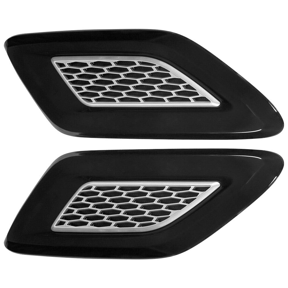 2PCS for Range Rover Sport 2014-17 Left Right Front Hood Vent Air Grille Cover