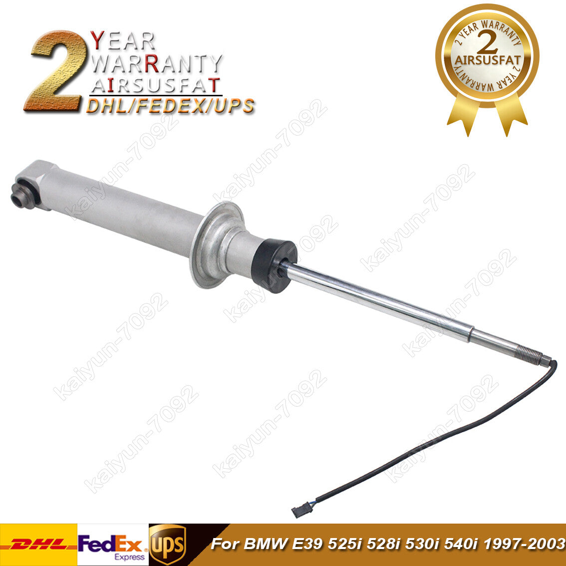 for BMW E39 525i 530i 1997-03 Rear Left/Right Coil Spring Shock Strut Core W/EDC