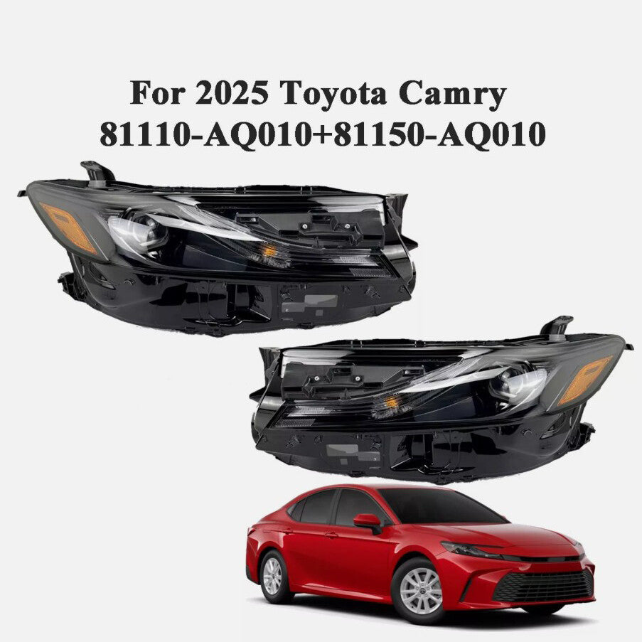 Right Left Side LED Headlight Projector Fit for Toyota for Camry LE SE 2025 Pair