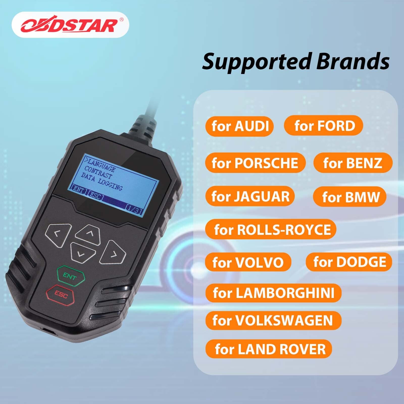 OBDSTAR MT203 CAN Driver/Gateway Simulator Support CAN Driver  Gateway Function