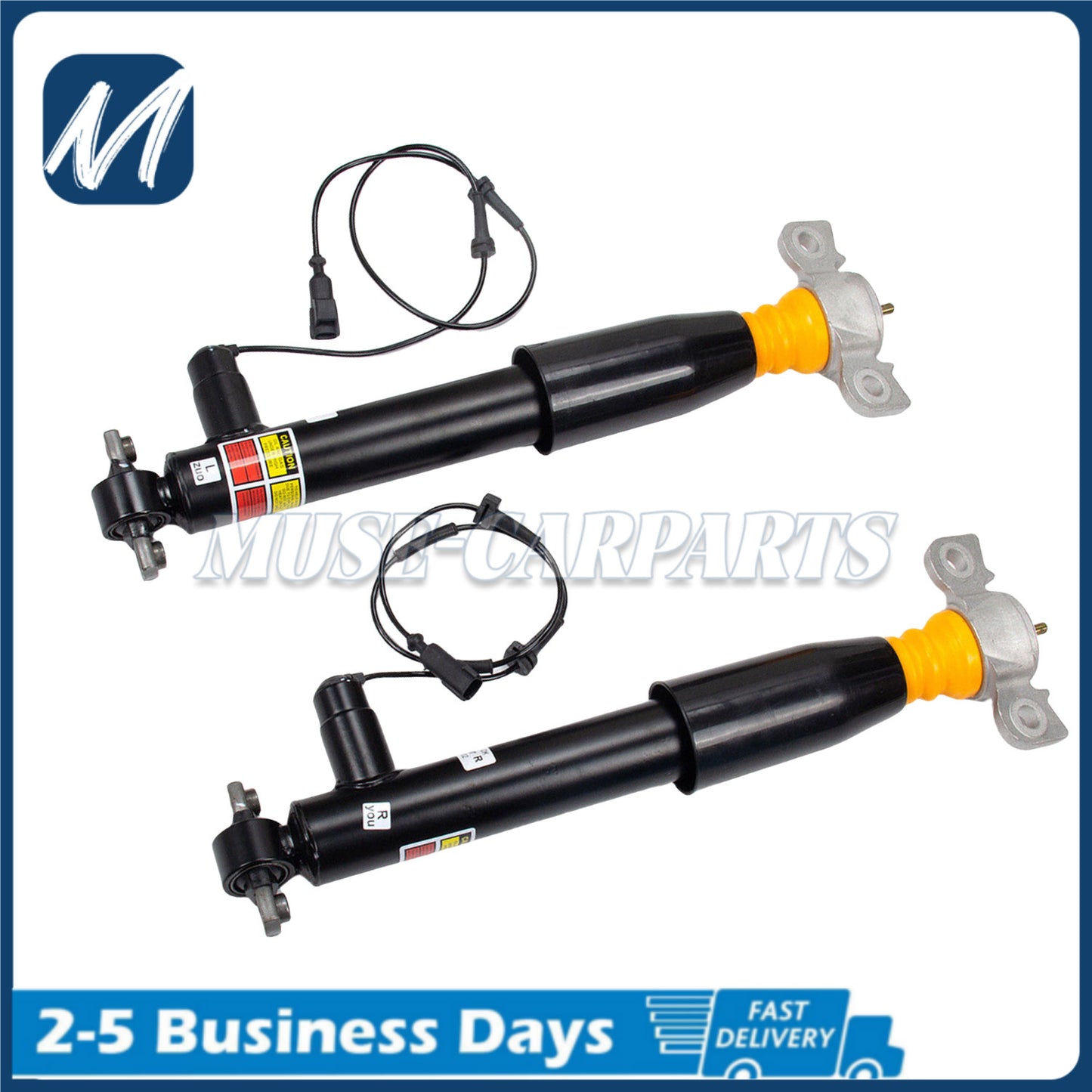 4x Front Rear Shock Absorber Struts Assys for Maserati Ghibli S Q4 AWD 14-19
