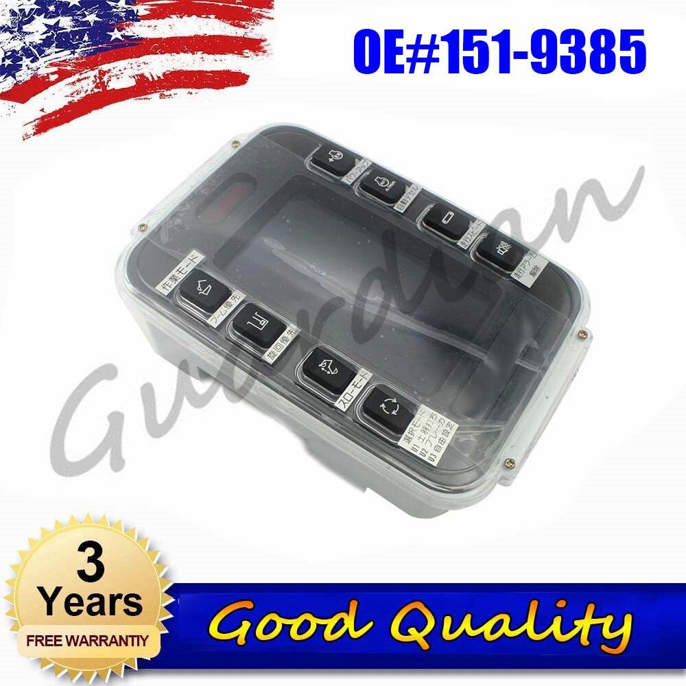 Monitor Display Panel 151-9385 For Caterpillar E320B 320BL 320BLN 321B 322BL