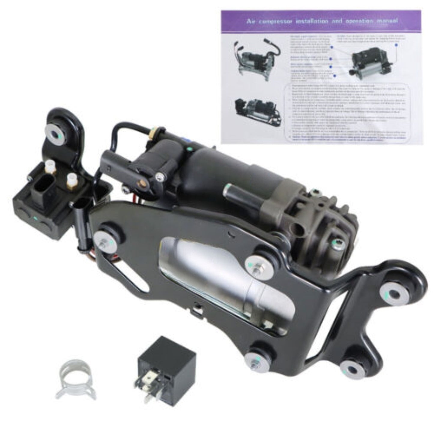 Air Suspension Compressor Pump with 37206875177 for BMW X5 2014-2018 DHL UPS