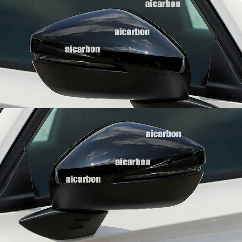 for Honda for Civic 2022-2023 Gloss Black Side Rearview Mirror Trim Cover cap Decor