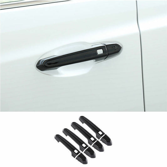 For 2020-2024 for Cadillac CT4 ABS Black Car Exterior Side Door Handle Cover Trim 8X