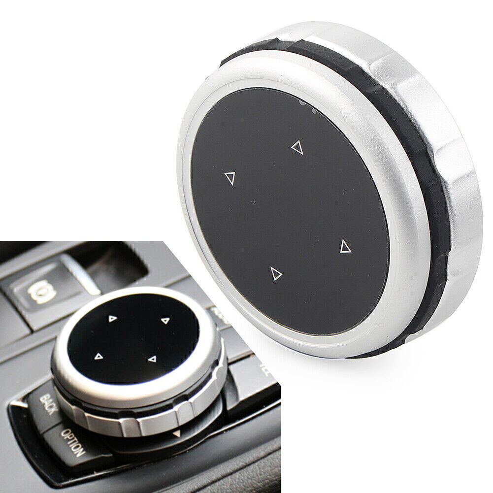 Multi-Media Car Control Knob Trim Fit for BMW 1 2 3 4 5 6 7 X1 X3 X4 X5 X6 IDRIVE