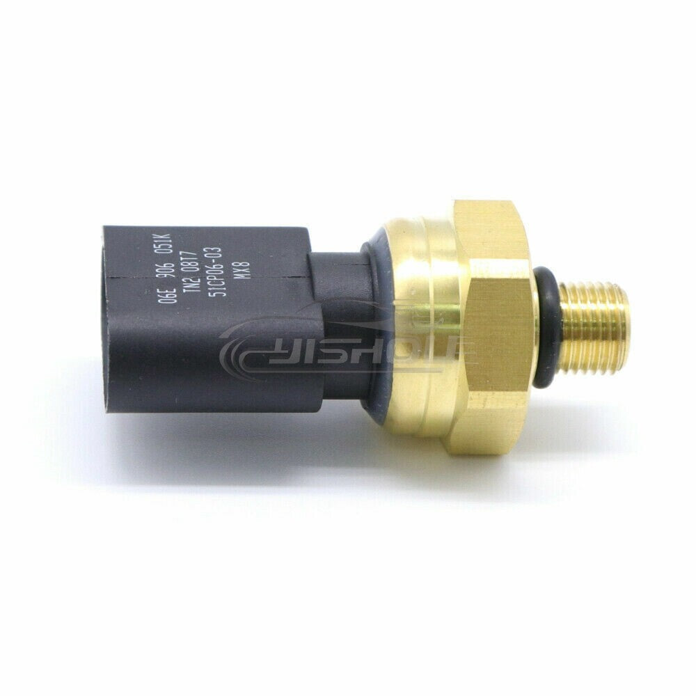 Fuel pressure sensor 06E906051K is suitable for Volkswagen for Jetta , for Passat GTI, Eos, for Audi A3, for A4 , S5, TT.