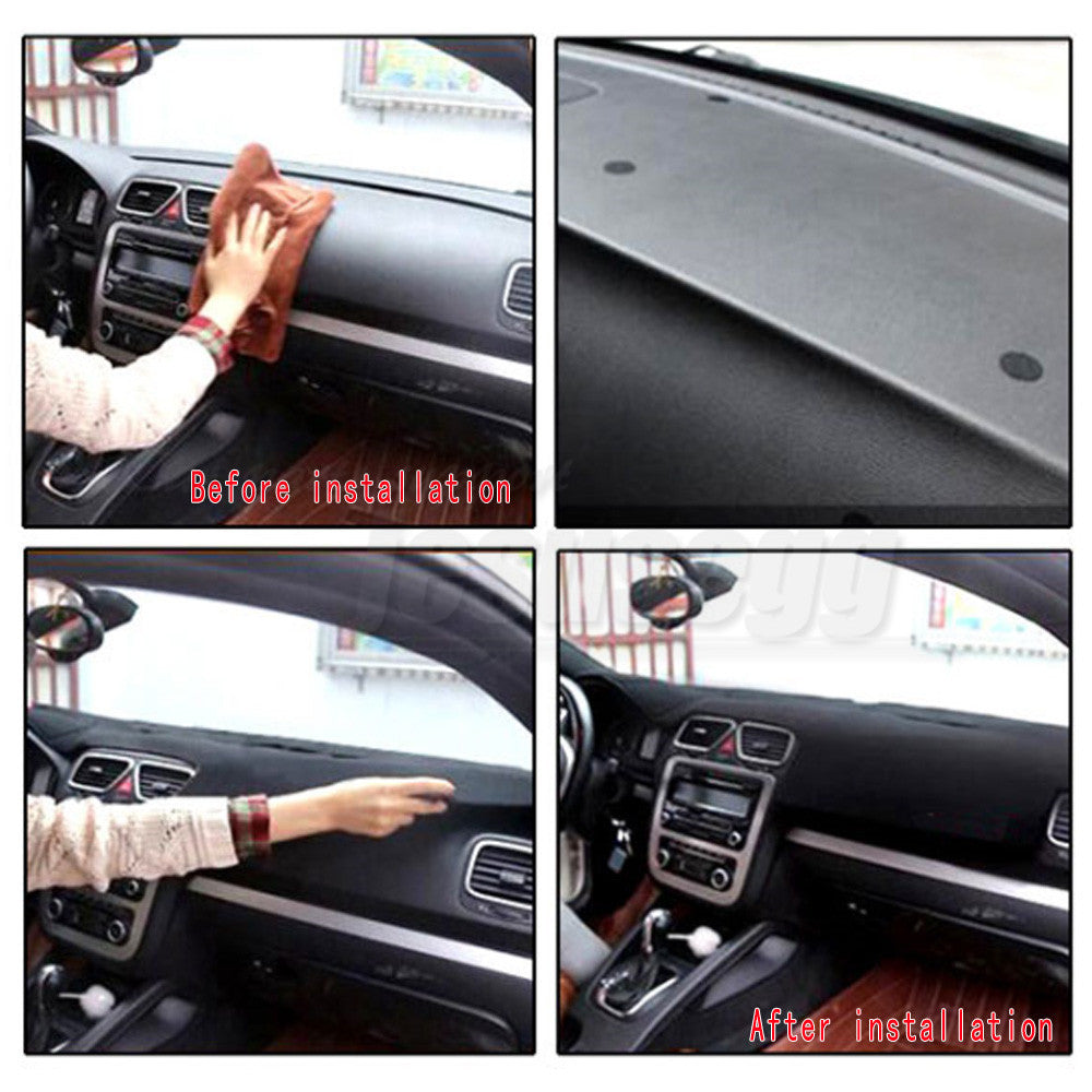 For 04-10 for Citroen for C4 C-Quatre LHD Sun Shade Visor Pad Dashboard Cover Mat