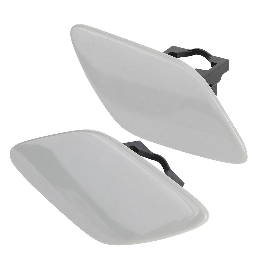 Hot Pair Of Headlight Washer Jet Spray Nozzle Cap Cover Part For 3-Series E92