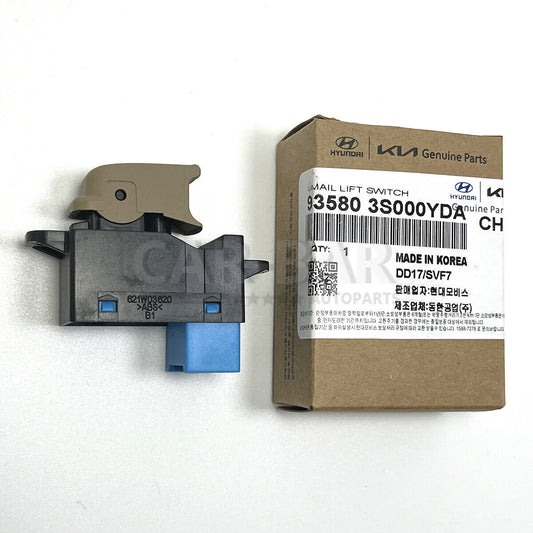Rear L/R Door Power Window Switch Beige for 11-14 for Hyundai Sonata 93580-3S000YDA