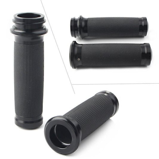 Pair Motor 1 26MM Handlebar Hand Grips Fits for Harley Touring Electronic Throttle
