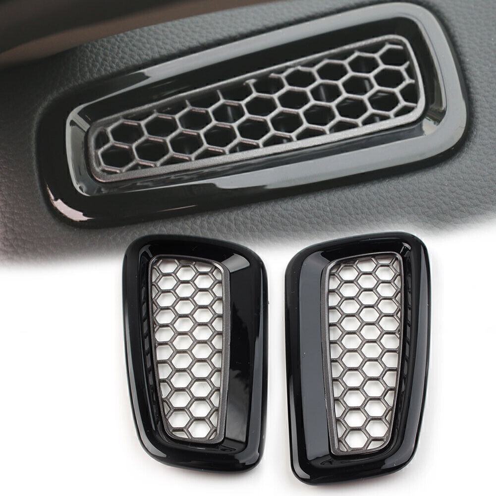 Inner Dash Side Air Vent Outlet Cover Glossy Black for Honda for Civic 11th 2022 Up
