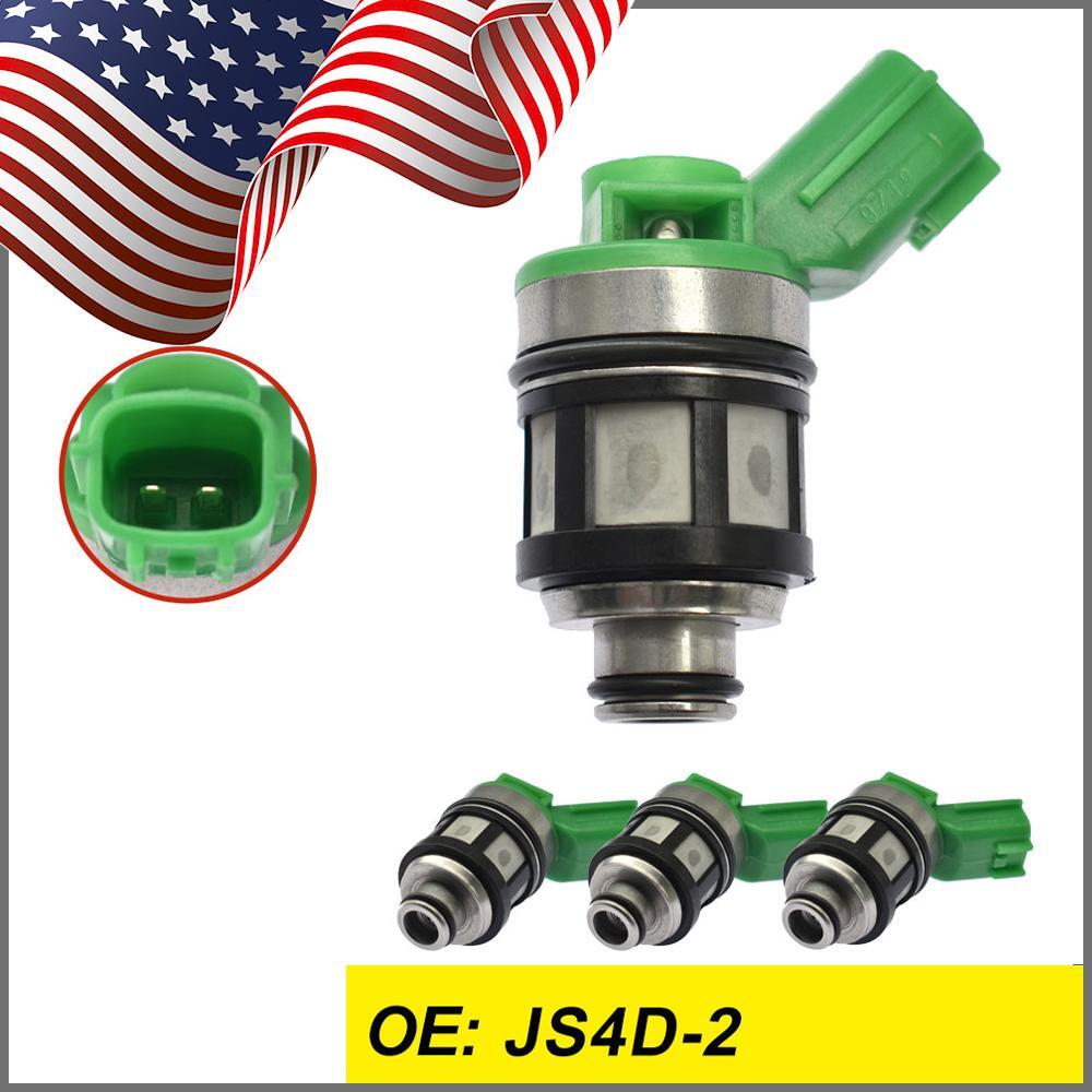 4PCS Fuel Injector for Nissan Pickup 1996-2004 Xterra NP300 Frontier 2.4L JS4D-2