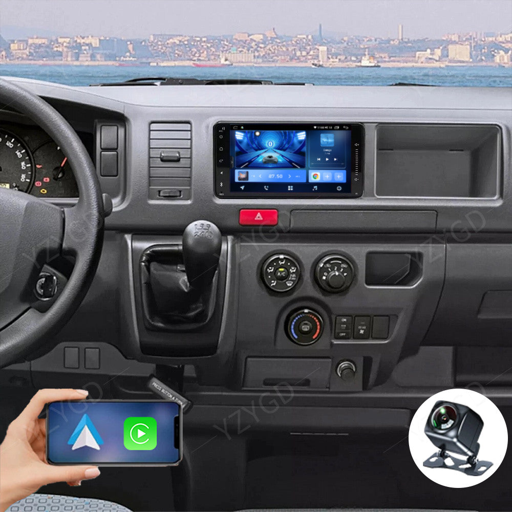 7inch for Toyota Hiace 2004-2019 Android Auto CarPlay Car Stereo Radio GPS Navi