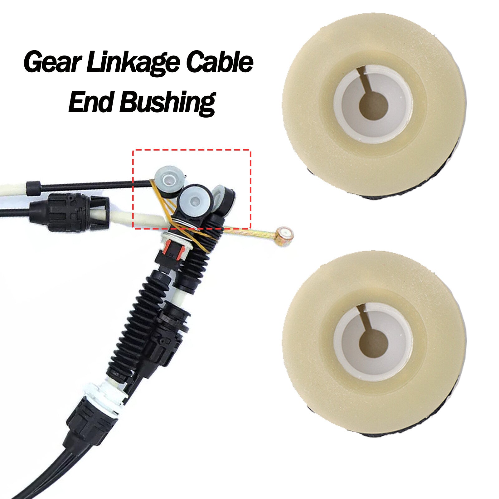 Gear Linkage Cables End Bushing Manual for Renault Captur Clio 1.2 1.5 dCi