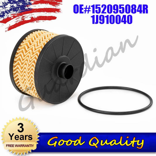 1-pack oil filter 152095084R 1J910040 replacement part for Smart Fortwo 2016-2018 2017
