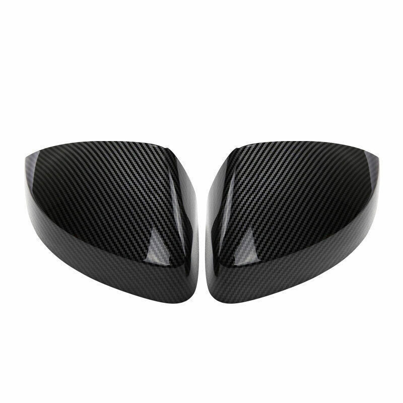 For 14-2020 for Audi A3 S3 ABS Carbon Fiber Rear View Side Door Mirror Cover Trim 2P