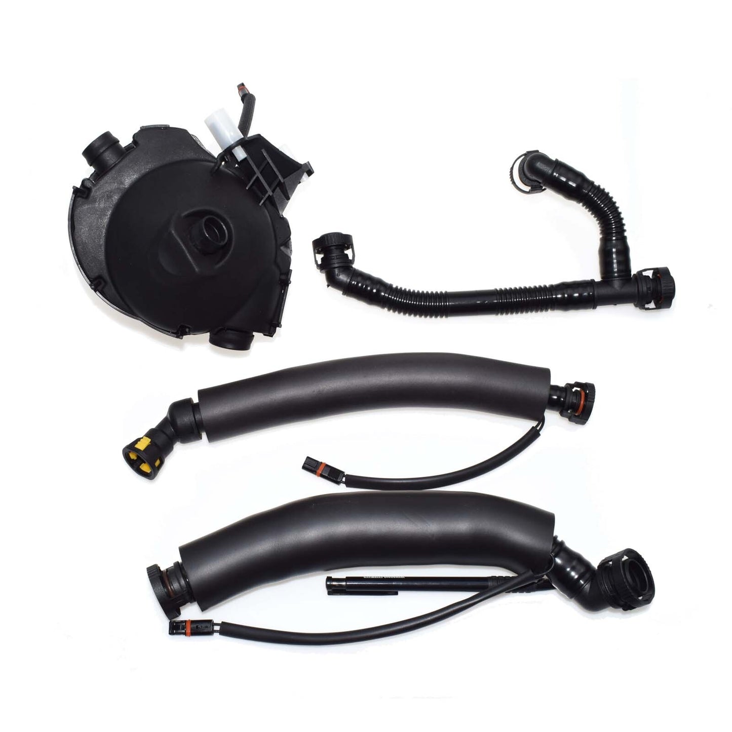 3Pcs Crankcase Breather Hoses Oil Separator Kit for BMW N52 11617559530
