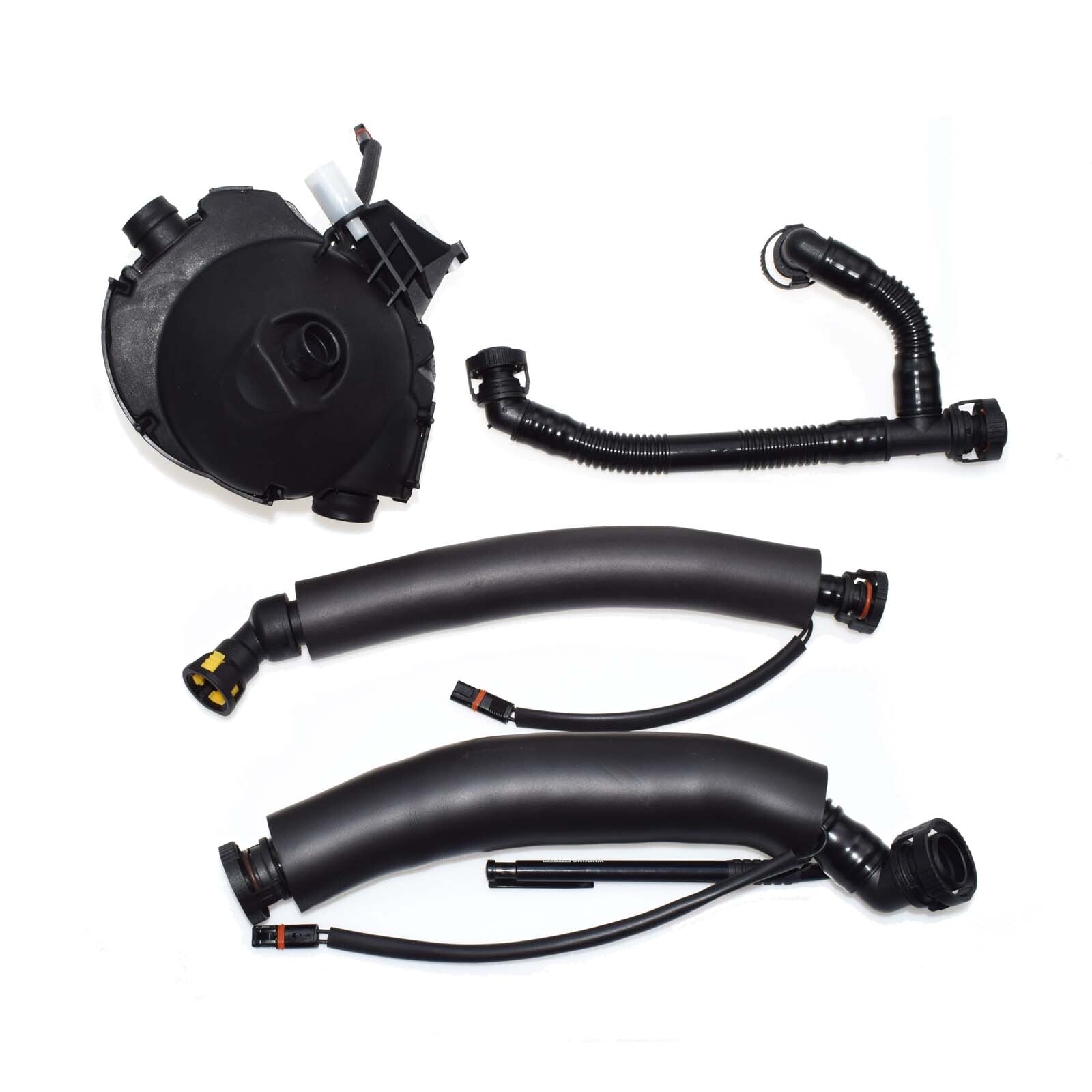 3Pcs Crankcase Breather Hoses Oil Separator Kit for BMW N52 11617559530