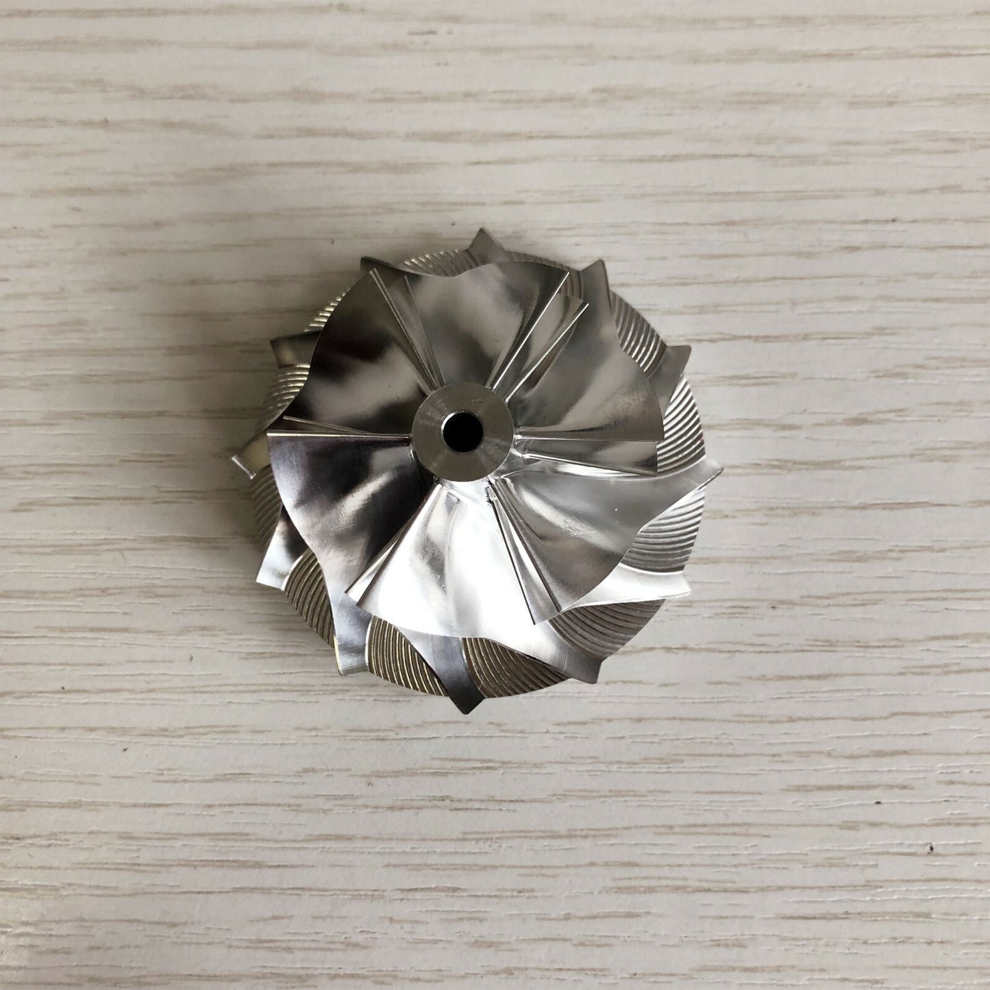 GT12 6+6 Blade 41.40/55.00 mm High-Performance Turbine Billet Compressor Wheel