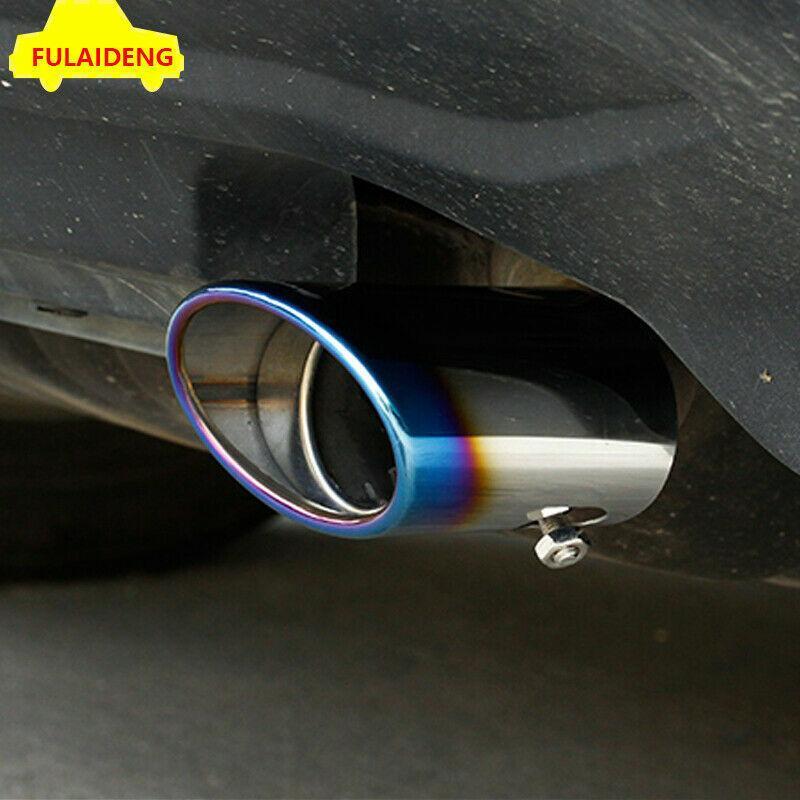 1x Steel Exhaust Muffler Tail Pipe Tip Tailpipe Trim for Jeep Patriot 2007-2017