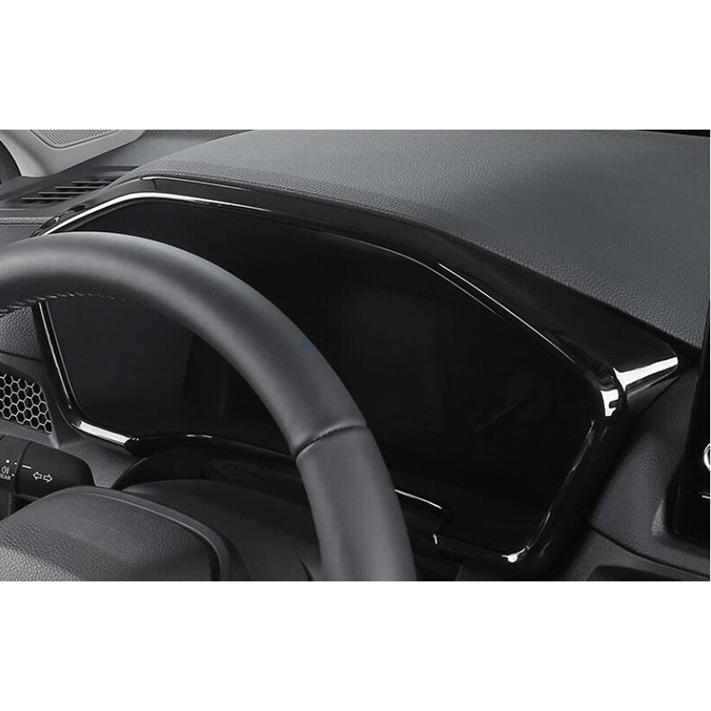 for Honda CR-V 2023-2024 Glossy Black interior Dashboard Panel Frame Cover Trim