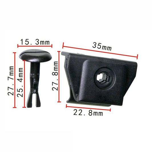 10SET Car Fender Wheel Liner Retainer Clips for Toyota