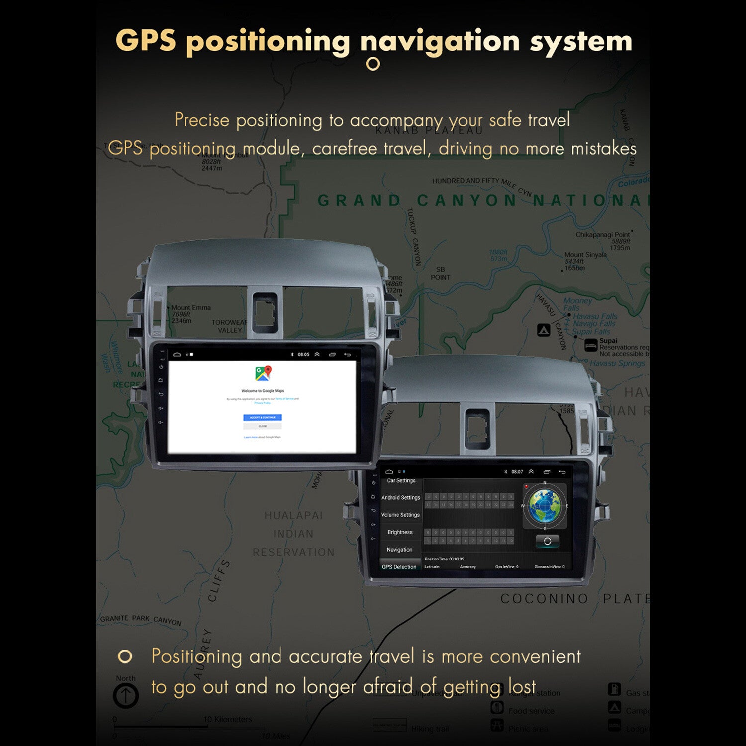 9 CarPlay Android 12 Car Stereo Radio Player GPS Navi For 06-13 for Toyota for Corolla