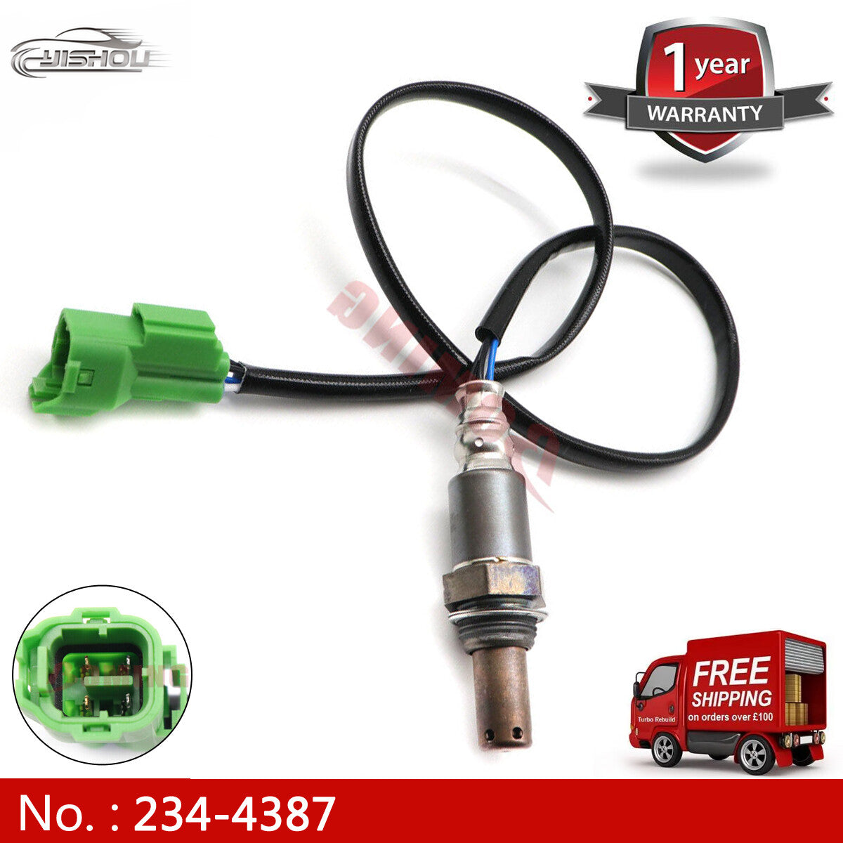 234-4387 new Downstream O2 Oxygen Sensor for Suzuki Grand Vitara 2006-2008 2.7L