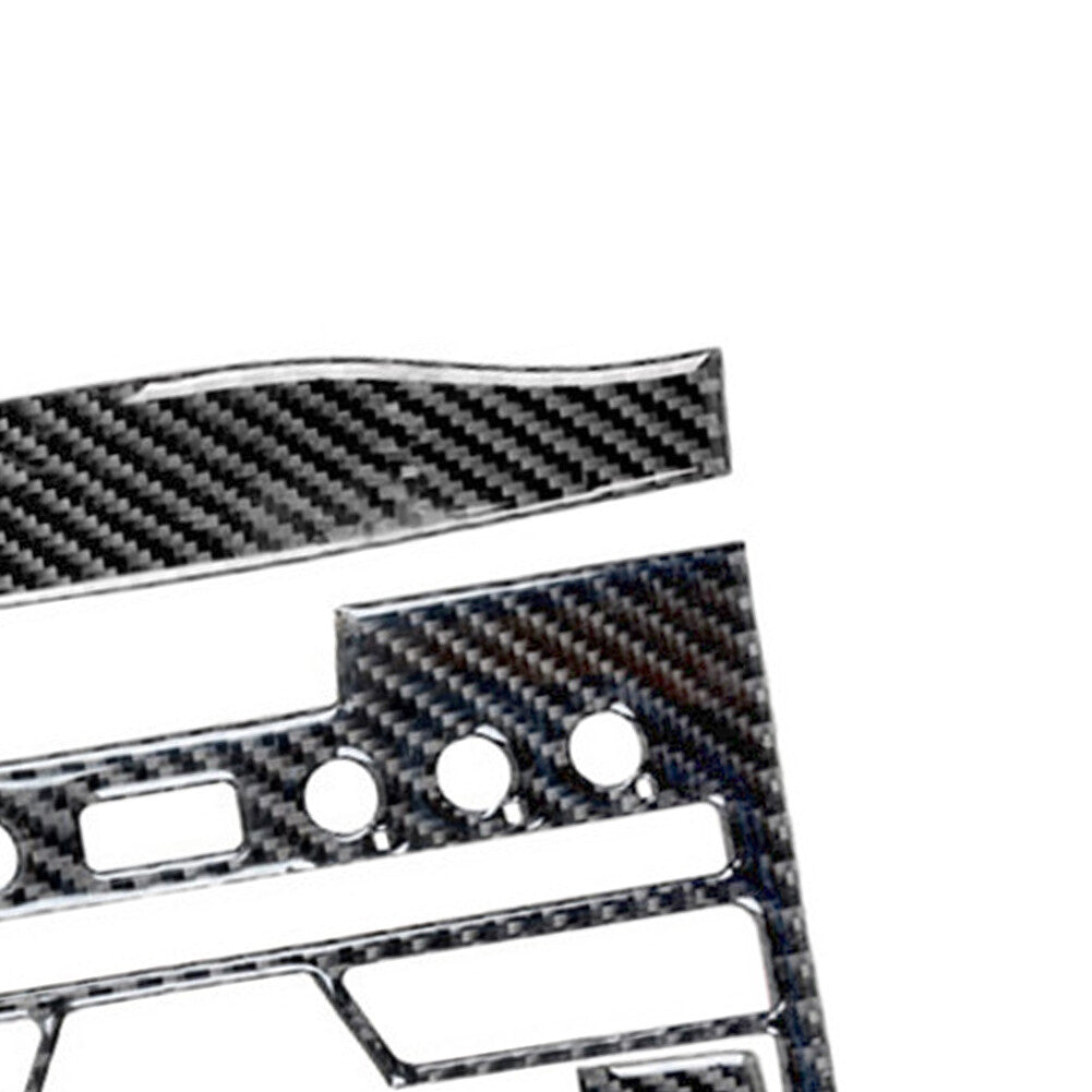 Carbon Fiber Radio With CD Player Cover Trim for Honda CRV CR-V 2015-2016 Type B