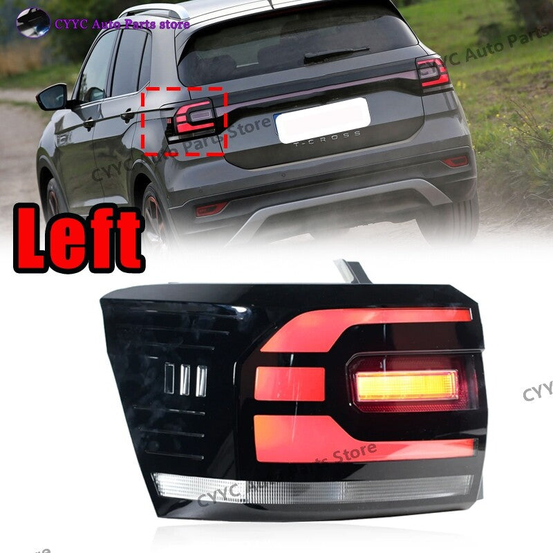 LH Side LED Rear Outside Tail Light Brakel lamp for VW TACQUA/T-Cross 2020 2021