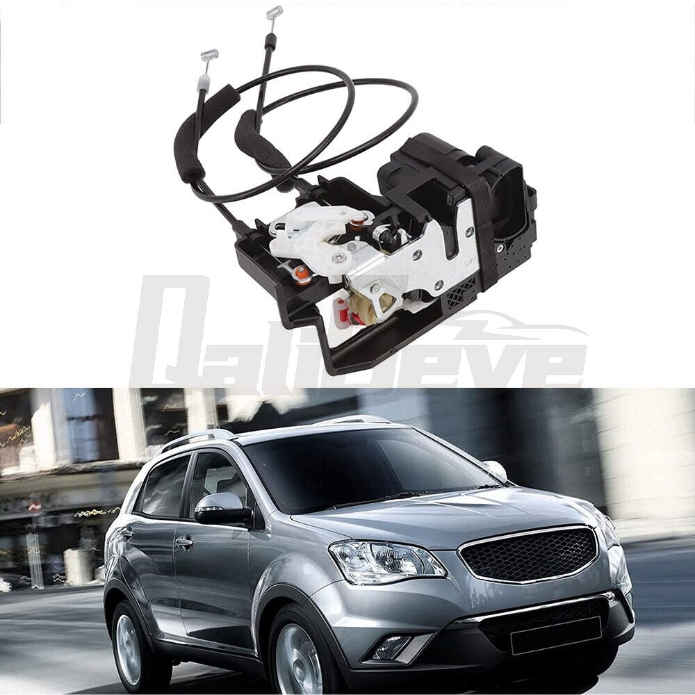 Right front latch and cable assembly 7122008012 for Ssangyong Korand, 2011-2019.