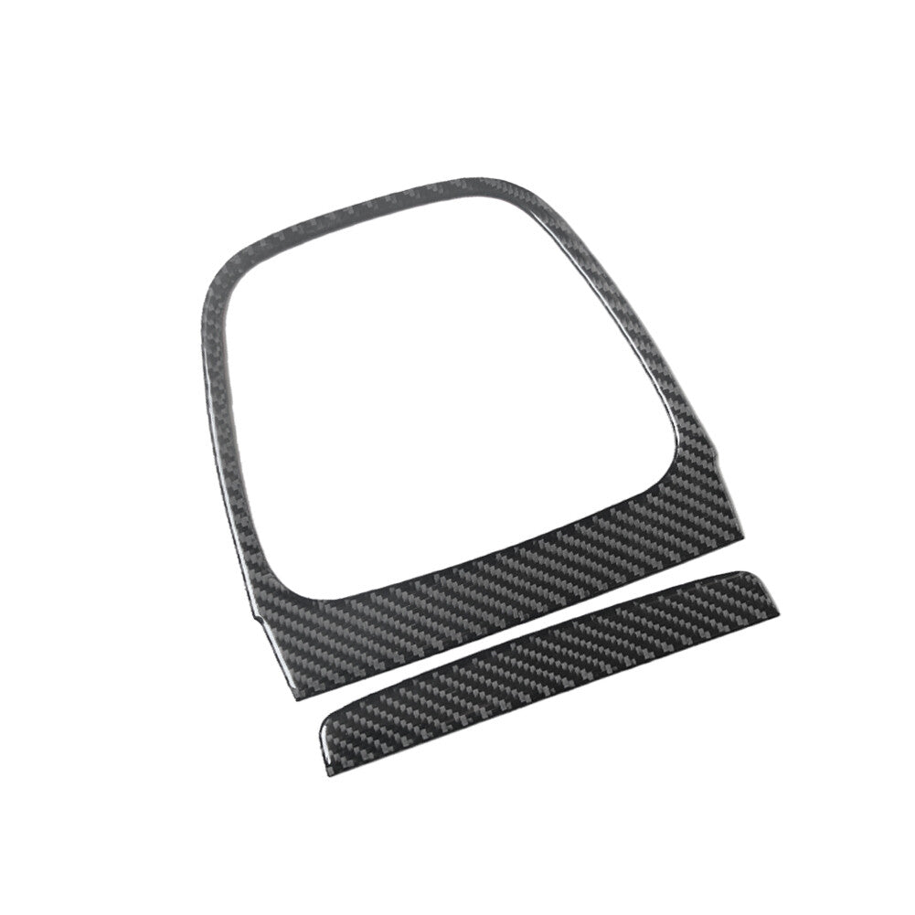 2Pcs Carbon Fiber Above Console Storage Cover for Chevrolet Sonic 2012-2016
