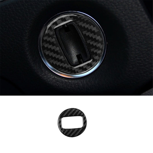 Key Hole Trim Cover Decoration Carbon Fiber for VW Touareg 2011-2018