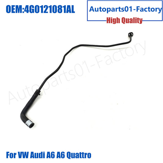 4G0121081AL Radiator Overflow Hose Coolant Pipe for VW for Audi A6 A6 Quattr