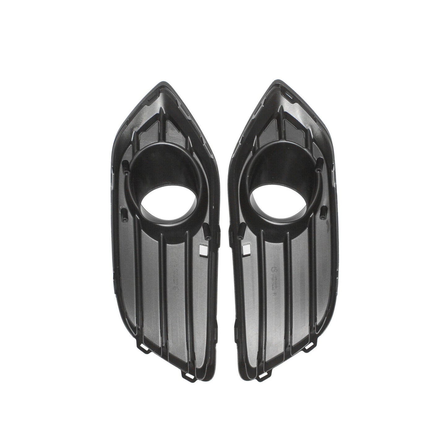 Pair Front Fog Light Lamp Trim Cover Grille Bezel Fit for HONDA HR-V 2019-2021