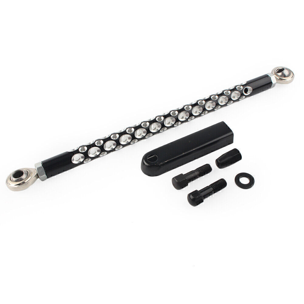 1x 12 Black Shift linkage Shifter Link for Harley Touring Electra Glide 1986-19