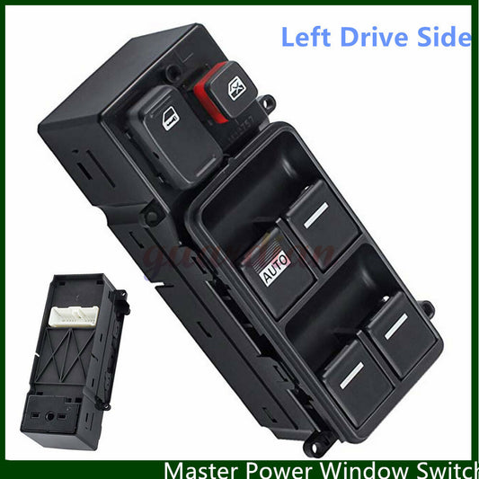 Left Drive Side Power Window Switch 2003-2007 for Honda Accord 4 Door 2.4 3.0L