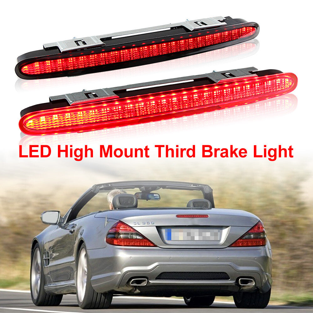 High 3rd Third Brake Stop taillights applicable to 03-12 for Mercedes R230 SL500 SL55 AMG