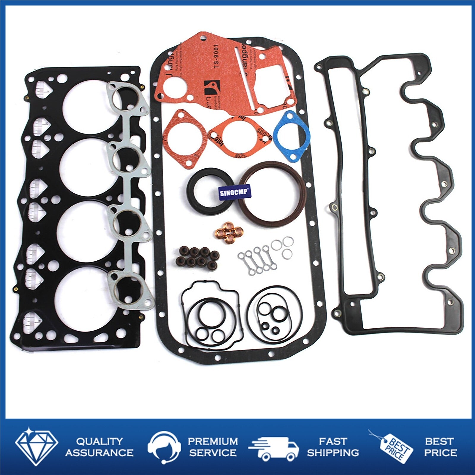 4LE2 Engine Overhaul Gasket Kit for Isuzu Hitachi Kobelco JCB for Mini Excavator New