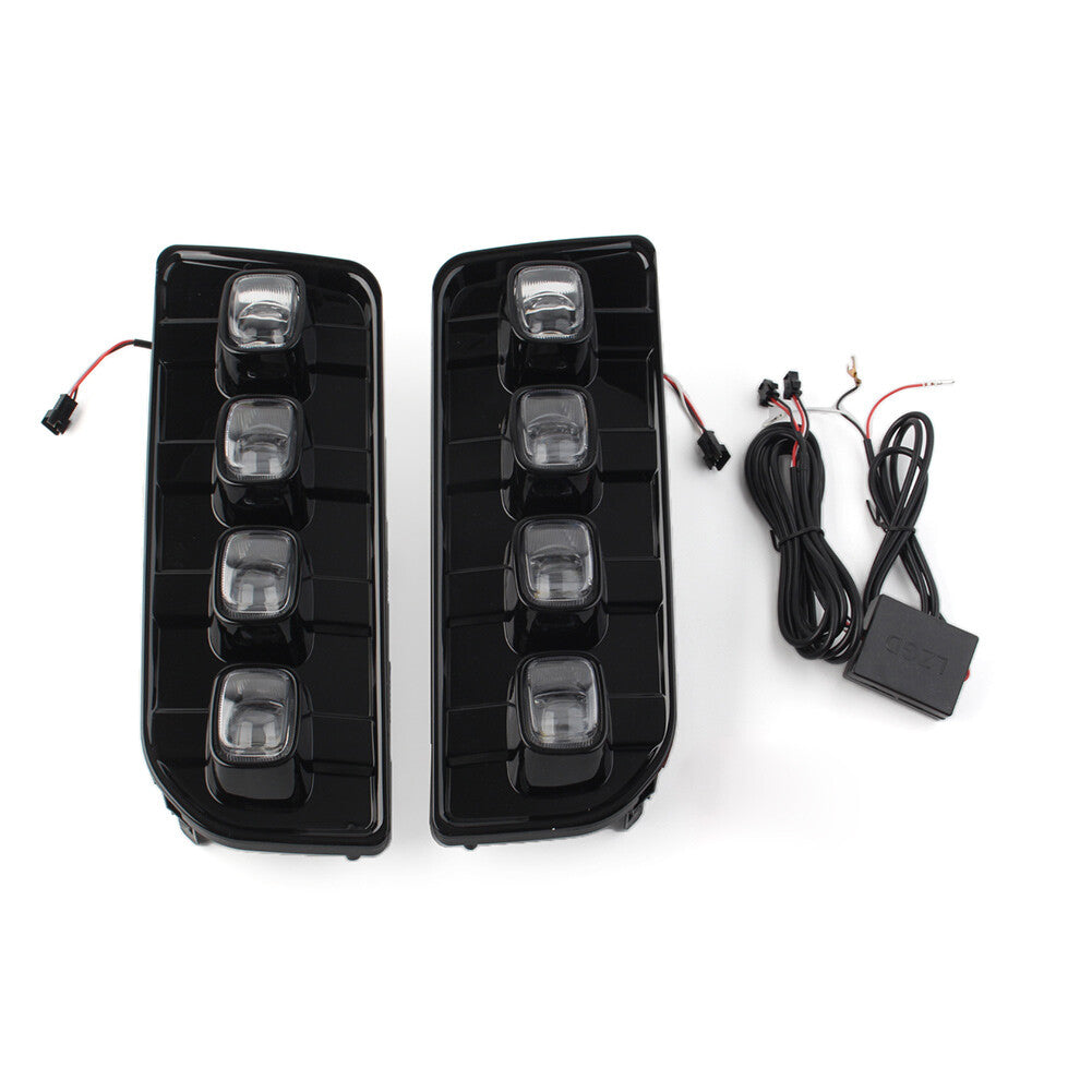 Fog Lamps Daytime Running Turn Signal Light Fit for Toyota 4Runner Limited 2013-2022