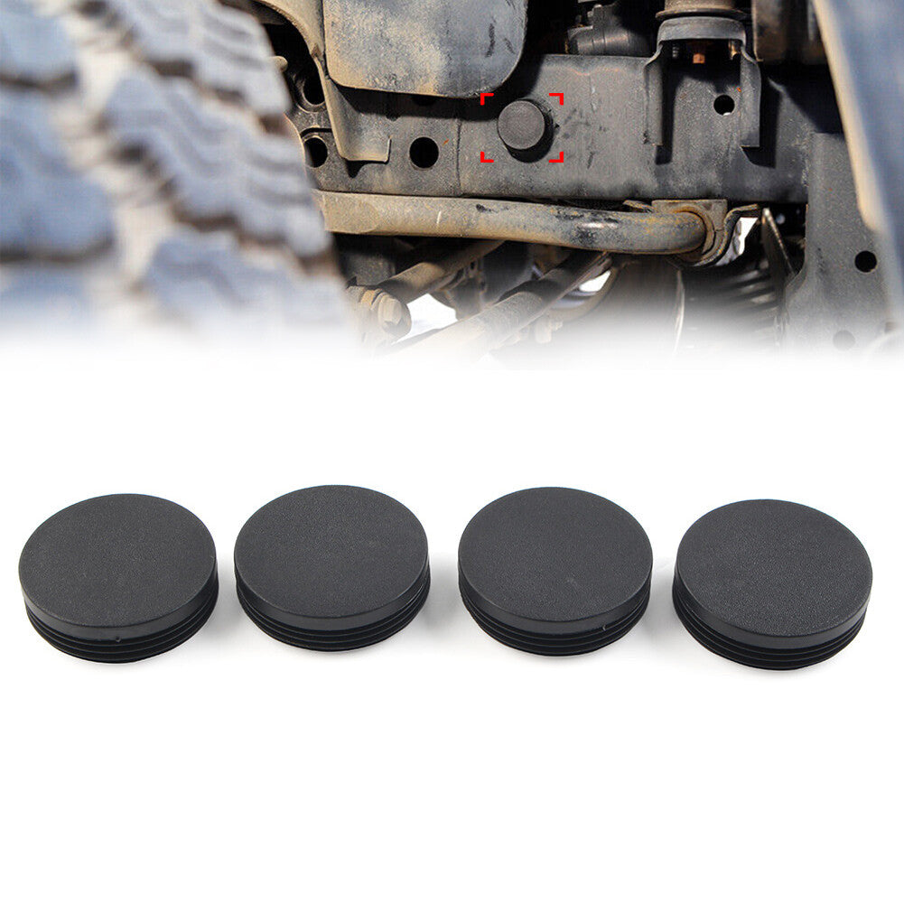 Chassis Frame Tube Hole Cover Plugs for Jeep for Wrangler JL 2018+ Gladiator JT