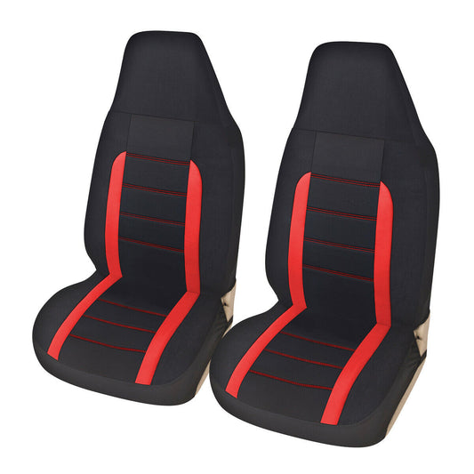 2-Pack Front for Seat Cover Protective Film for High Back Bucket Seats