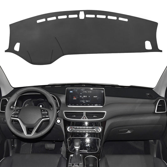 For 2017-2020 for Hyundai for Tucson Dashboard Dash Mat DashMat Sun Cover Pad Black side